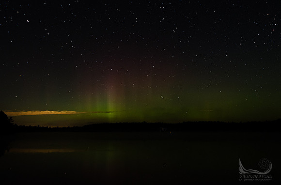 Aurora Borealis at Grundy Lake